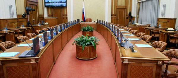 El Gabinete del Gobierno de Rusia - Sputnik Mundo