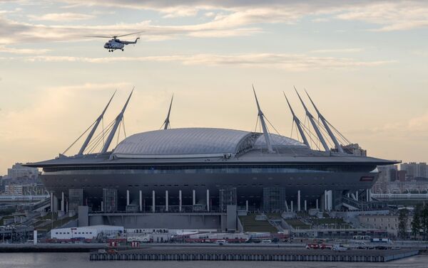 El estadio de San Petersburgo - Sputnik Mundo