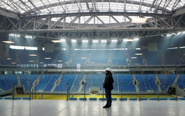 El estadio de San Petersburgo - Sputnik Mundo