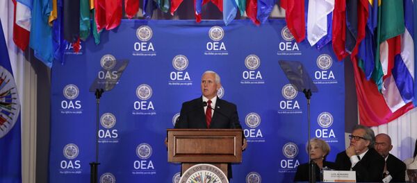 Mike Pence, vicepresidente de EEUU - Sputnik Mundo