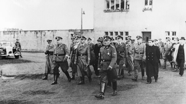 Campo de concentración de Sachsenhausen, Alemania, 1940 - Sputnik Mundo