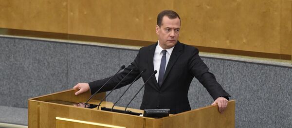 El primer ministro de Rusia, Dmitri Medvédev - Sputnik Mundo
