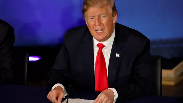 Donald Trump, persidente de EEUU