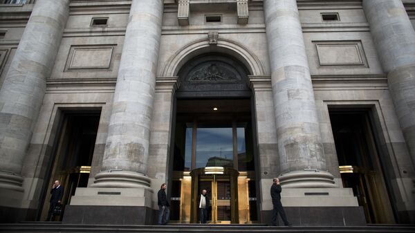 El banco central de Argentina en Buenos Aires - Sputnik Mundo