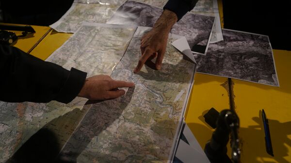 El mapa del lago artificial de Gazivode - Sputnik Mundo