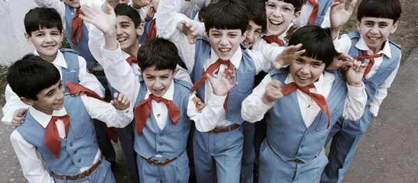 Alumnos de la Escuela Internado de Ivánovo (archivo) - Sputnik Mundo