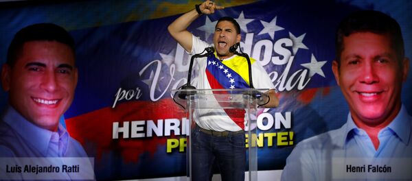 Luis Alejandro Ratti, candidato presidencial venezolano Luis Alejandro Ratti, candidato presidencial venezolano - Sputnik Mundo