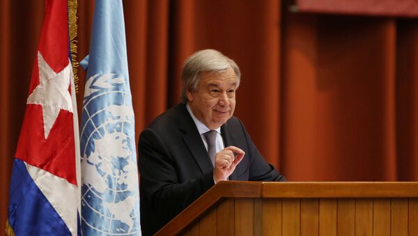 Antonio Guterres, secretario general de la ONU - Sputnik Mundo