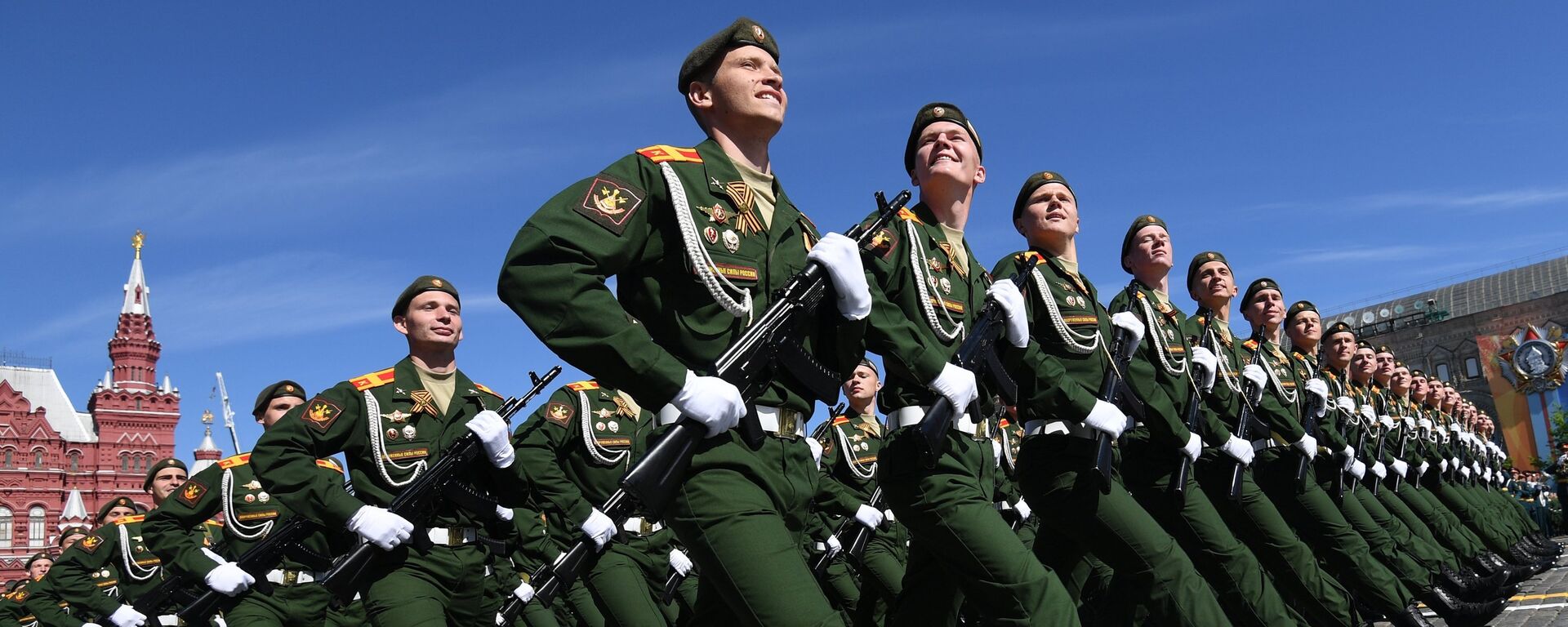 Desfile del Día de la Victoria en la Plaza Roja, Moscú, Rusia - Sputnik Mundo, 1920, 06.05.2022