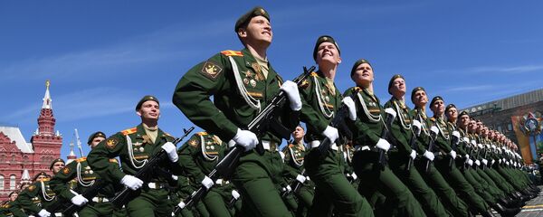 Desfile del Día de la Victoria en la Plaza Roja, Moscú, Rusia - Sputnik Mundo