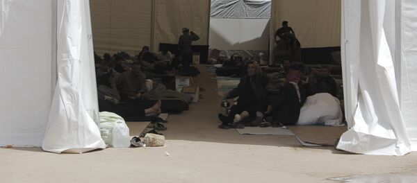 Un campamento para refugiados sirio - Sputnik Mundo