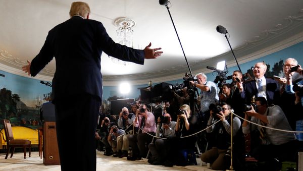 Donald Trump, presidente de EEUU Donald Trump, presidente de EEUU - Sputnik Mundo