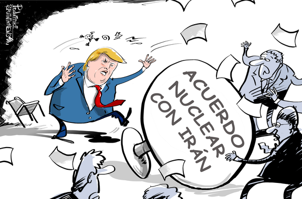 Trump espanta a sus socios transatlánticos al salir del pacto nuclear iraní Trump espanta a sus socios transatlánticos al salir del pacto nuclear iraní - Sputnik Mundo
