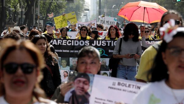 La VII Marcha de la Dignidad Nacional en Ciudad de México - Sputnik Mundo