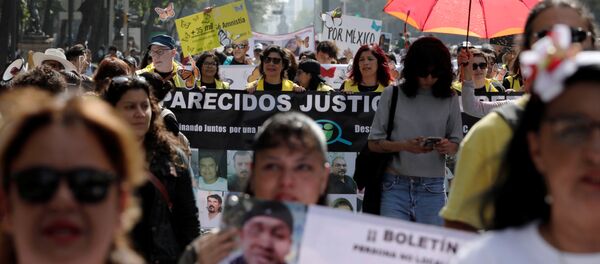 La VII Marcha de la Dignidad Nacional en Ciudad de México - Sputnik Mundo