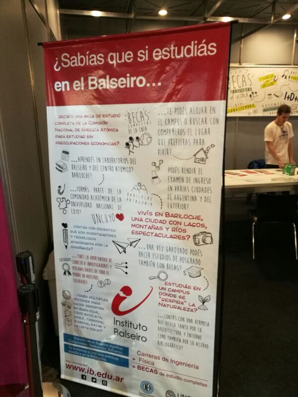 Cartel Instituto Balseiro - Sputnik Mundo