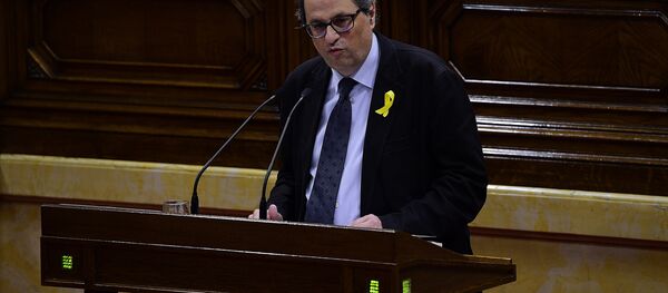 Quim Torra, diputado de Junts Per Catalunya - Sputnik Mundo
