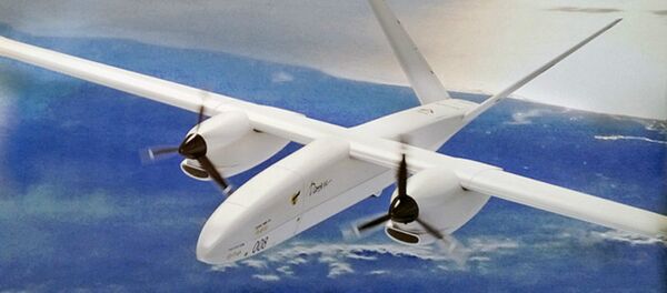 Una imagen del dron pesado ruso Altius-M / Altaír - Sputnik Mundo