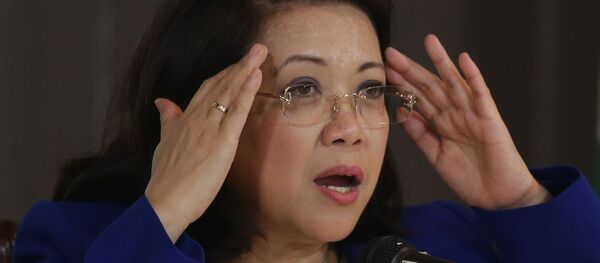 Exjueza presidenta de la Corte Suprema de Filipinas, María Lourdes Sereno - Sputnik Mundo