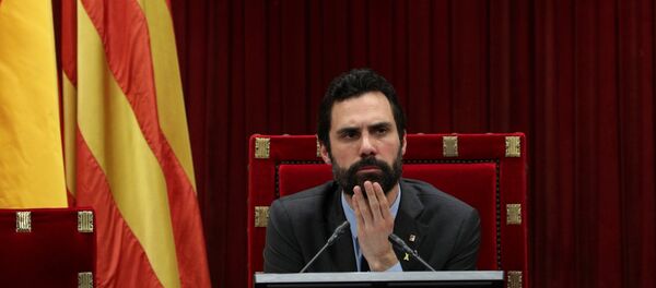Roger Torrent, presidente del Parlamento de Cataluña - Sputnik Mundo