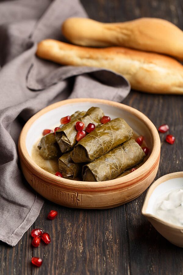 Dolmá en el restaurante Jachapuriya - Sputnik Mundo