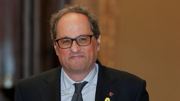 Quim Torra, diputado de Junts Per Catalunya - Sputnik Mundo