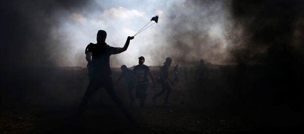 Las protestas en Gaza Las protestas en Gaza - Sputnik Mundo