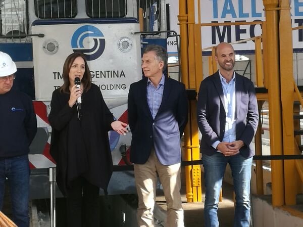 María Eugenia Vidal, gobernadora de la provincia de Buenos Aires agradece a la empresa rusa TMH por invertir en Mechita - Sputnik Mundo