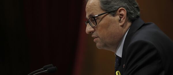 Quim Torra, el candidato a la Presidencia de la Generalitat - Sputnik Mundo