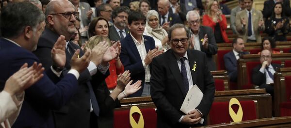 Quim Torra, el candidato a la Presidencia de la Generalitat - Sputnik Mundo