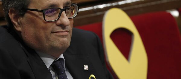 Quim Torra, el candidato a la Presidencia de la Generalitat - Sputnik Mundo