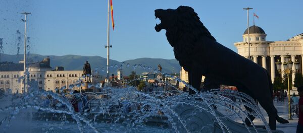 Skopje, la capital de Macedonia Skopje, la capital de Macedonia - Sputnik Mundo
