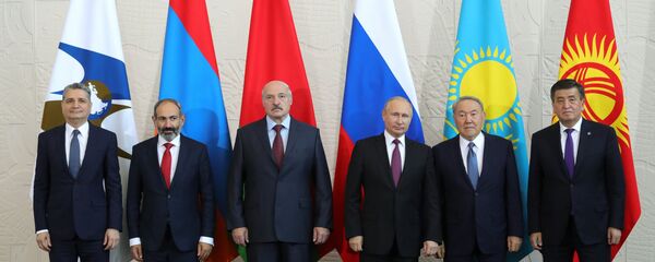 Los líderes de la UEE - Sputnik Mundo