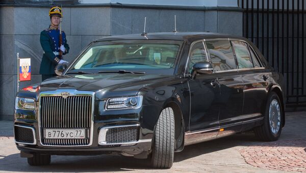 Limusina presidencial Aurus Senat Limousine - Sputnik Mundo