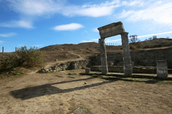 Panticapea, las ruinas antiguas en la ciudad de Kerch Panticapea, las ruinas antiguas en la ciudad de Kerch - Sputnik Mundo