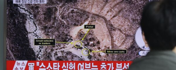 Polígono nuclear de Punggye-ri, Corea del Norte Polígono nuclear de Punggye-ri, Corea del Norte - Sputnik Mundo