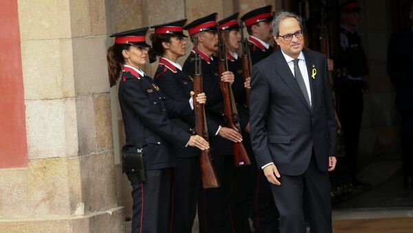 Quim Torra, nuevo presidente de la Generalitat de Cataluña - Sputnik Mundo