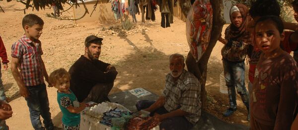 Campo de refugiados Ad Doueir, en la región de Damasco - Sputnik Mundo