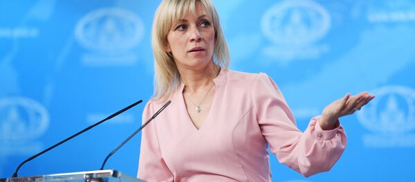 María Zajárova, la portavoz del Ministerio de Exteriores de Rusia - Sputnik Mundo