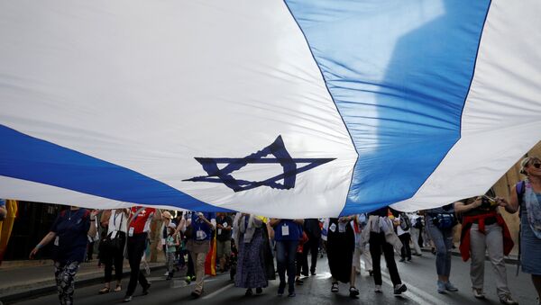 La bandera de Israel - Sputnik Mundo