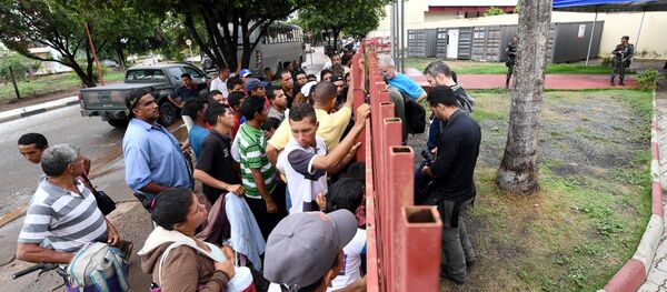 Refugiados venezolanos en Brasil - Sputnik Mundo