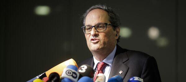 Quim Torra, presidente de la Generalitat de Cataluña - Sputnik Mundo