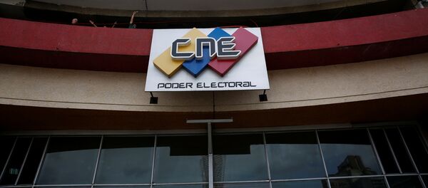 Logo del Consejo Nacional Electoral de Venezuela - Sputnik Mundo