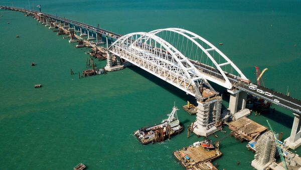 Puente de Crimea (archivo) - Sputnik Mundo