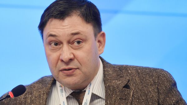 Kiril Vishinski, jefe del portal RIA Novosti Ukraina - Sputnik Mundo