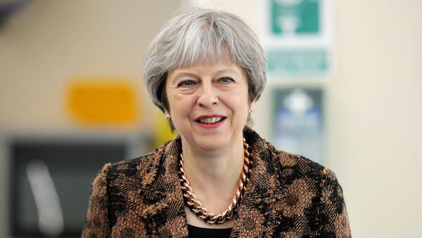 Theresa May, primera ministra del Reino Unido - Sputnik Mundo
