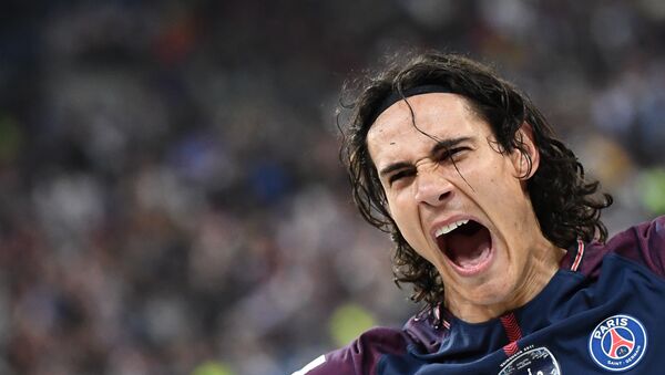 Edinson Cavani, el delantero del París Saint-Germain y el jugador de la selección uruguaya - Sputnik Mundo