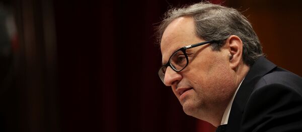 Quim Torra, nuevo presidente de la Generalitat de Cataluña - Sputnik Mundo