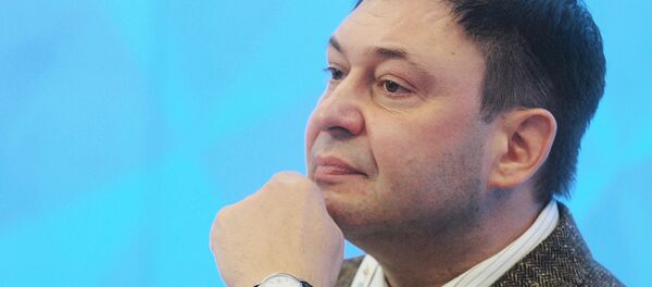 Kiril Vishinski, jefe del portal de noticias RIA Novosti Ukraina - Sputnik Mundo