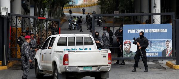 Miembros del Servicio Bolivariano de Inteligencia Nacional (Sebin) - Sputnik Mundo